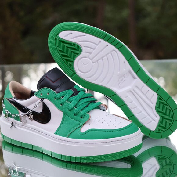 Air Jordan 1 Elevate Low SE Lucky Green - Picture 5 of 11